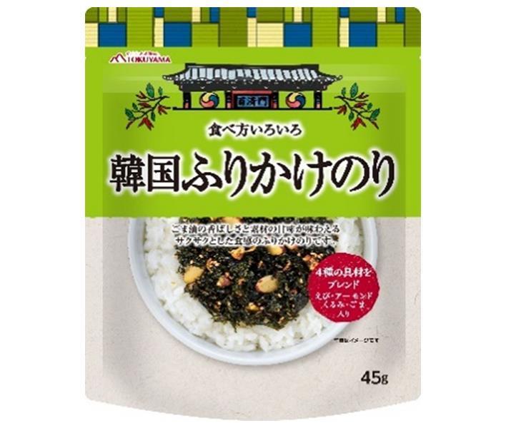 徳山物産 食べ方いろいろ 韓国ふりかけのり 45g×20袋入【日本出荷】