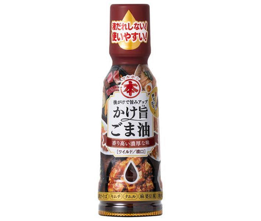 竹本油脂 マルホン かけ旨ごま油 ワイルド 150gペットボトル×12本入【日本出荷】