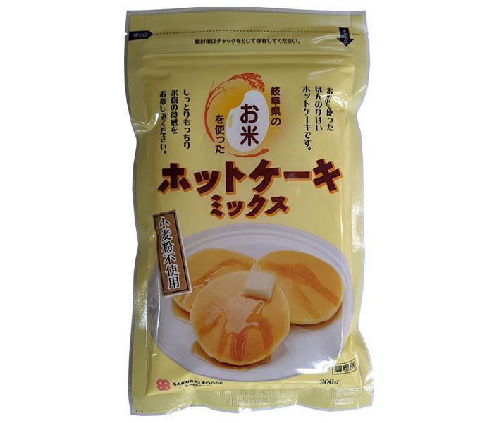 Sakurai Foods Rice Pancake Mix 200g x 20 bags [Ships from Japan] 