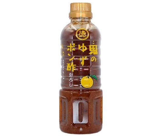 徳島産業 鬼のゆずポン酢 おろし 400mlペットボトル×12本入【日本出荷】