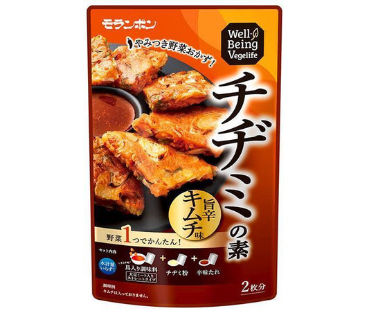 モランボン Well BeingVegelife チヂミの素 旨辛キムチ味 315g×10袋入【日本出荷】