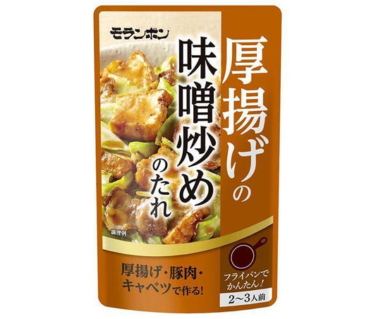 モランボン 厚揚げの味噌炒めのたれ 100g×10袋入【日本出荷】
