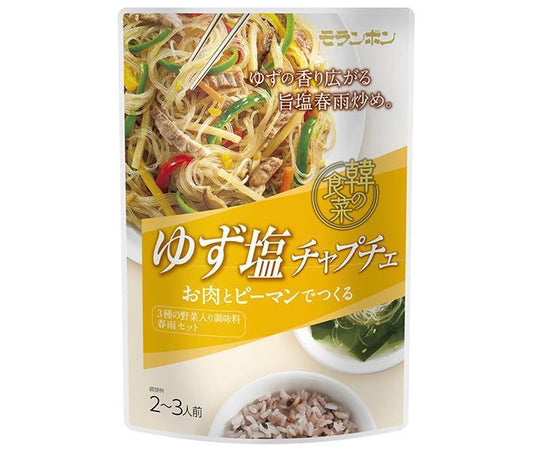モランボン 韓の食菜 ゆず塩チャプチェ 175g×10袋入【日本出荷】