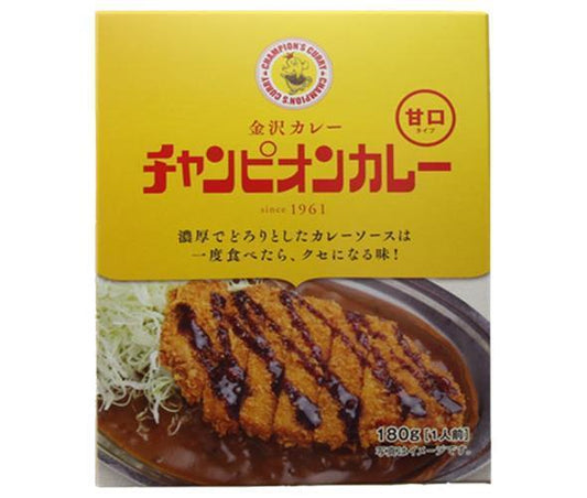 Champion Curry, Retort, Mild, 180g x 40 boxes [Ships from Japan] 