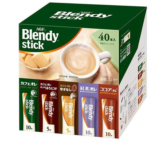 AGF Blendy Stick Assortment, 40 sticks x 6 boxes [Ships from Japan] 