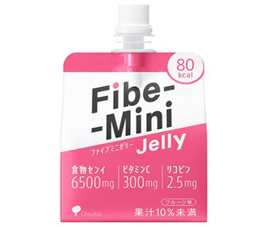 Otsuka Pharmaceutical Five Mini Jelly, Fruit Flavor, 180g Pouch x 24 [Ships from Japan] 