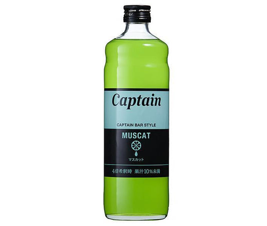 Nakamura Shoten Captain Muscat 600ml bottle x 12 bottles [shipped in Japan]