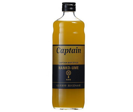 Nakamura Shoten Captain Nankoume 600ml bottle x 12 bottles [shipped in Japan]