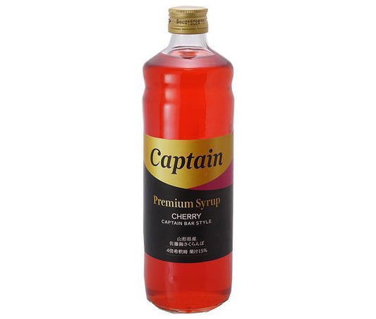 Nakamura Shoten Captain Premium Sato Nishiki Cherries 600ml bottle x 12 bottles [shipped in Japan]