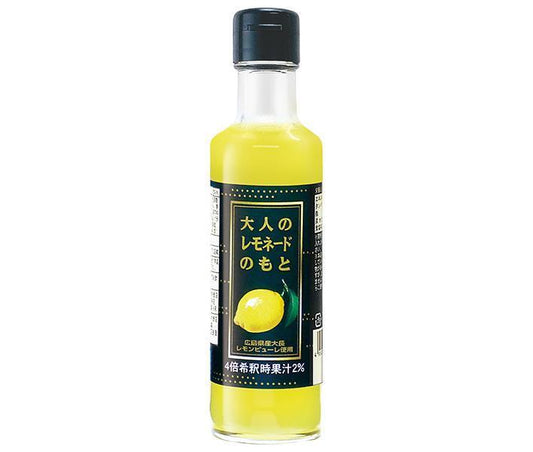Nakamura Shoten Captain Adult Lemonade 200ml bottle x 12 bottles [Shipped in Japan]