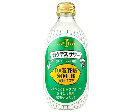 Kimura Drinks Cactus Lemon & Grapefruit Sour, 300ml Bottle x 24 Bottles [Ships from Japan] 