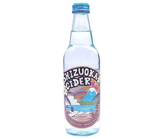 Kimura Drinks Shizuoka Cider Beach Label 340ml Bottles x 20 [Ships from Japan] 