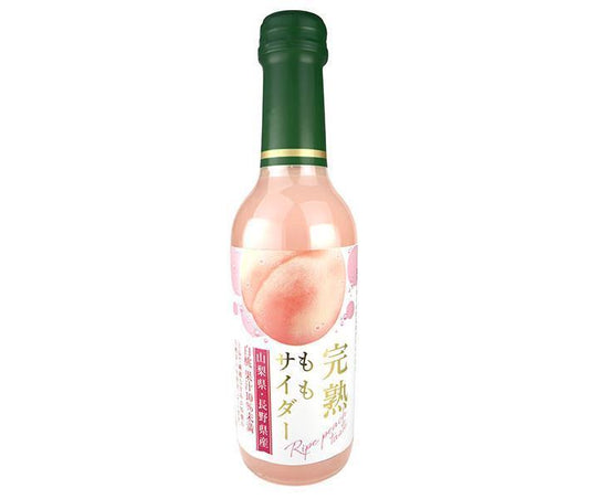 Kimura Drinks Ripe Peach Cider, 240ml Bottle x 20 Bottles [Ships from Japan] 