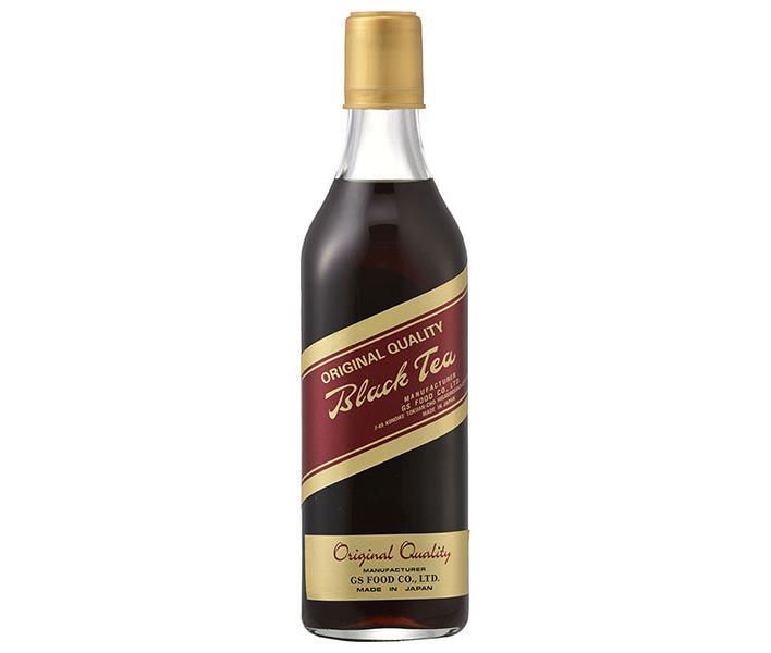 GS Food GS Black Tea, Sweetened, 500ml Bottles x 12 [Ships from Japan] 