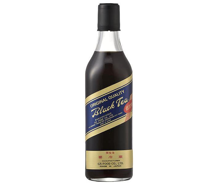 GS Food GS Black Tea Low Sweetness 500ml bottle x 12 bottles [Shipped in Japan]