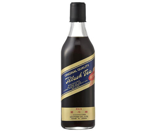 GS Food GS Black Tea Low Sweetness 500ml bottle x 12 bottles [Shipped in Japan]
