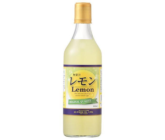 GS Food GS Lemon 500ml bottle x 12 bottles [shipped in Japan]