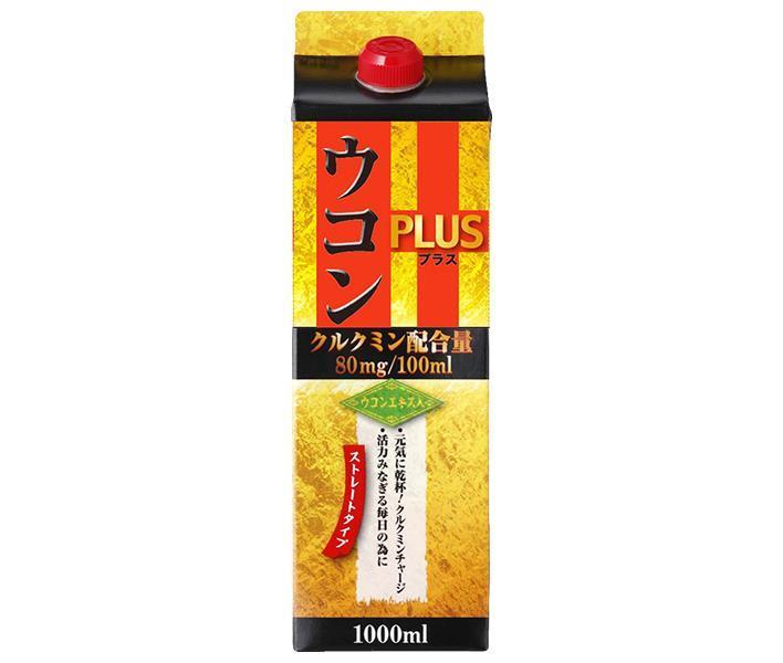 GS Food GS Turmeric Plus 1000ml paper pack x 12 (6 x 2) pieces [shipped in Japan]