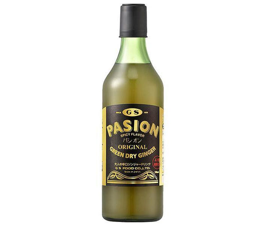 GS Food GS Pasion Ginger Drink 500ml bottle x 12 bottles [Shipped in Japan]