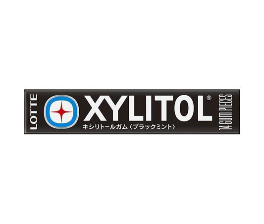 Lotte Xylitol Gum, Black Mint, 14 pieces x 20 packs [Ships from Japan] 