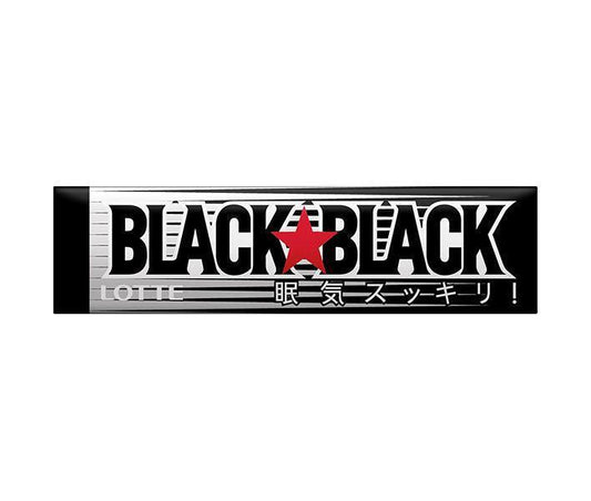 Lotte Black Black Gum 9 pieces x 15 pieces [shipped in Japan]