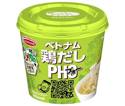 Acecook Hanoi Hospitality Chicken Broth Pho 31g x 12 (6 x 2) Containers [Ships from Japan] 