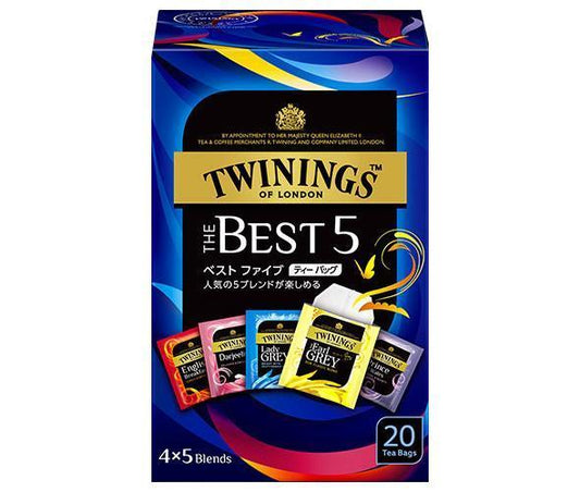 Kataoka Bussan Twining Best Five 20 bags x 24 boxes [shipped in Japan]