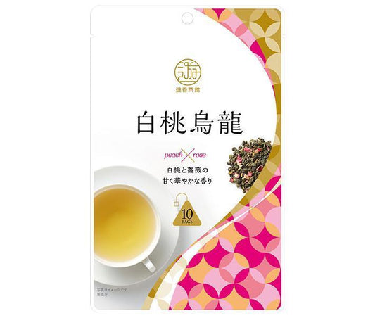 三井農林 遊香茶館 白桃烏龍 2g×10袋×24個入【日本出荷】