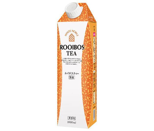 Mitsui Norin White Noble Rooibos Tea, 1L paper carton x 6 bottles [Ships from Japan] 