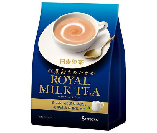 Mitsui Norin Nitto Black Tea Royal Milk Tea (14g x 8 sticks) x 24 (6 x 4) bags [Ships from Japan] 