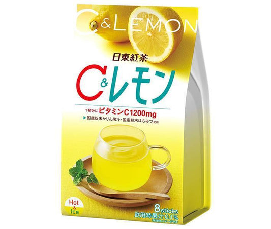 Mitsui Norin Nitto Black Tea C&Lemon (9.8g x 8 sticks) x 24 (6 x 4) bags [Ships from Japan] 