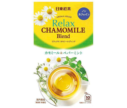 Mitsui Norin Nitto Tea Aroma House Relax Chamomile 1.5g x 10 bags x 36 boxes [Ships from Japan] 