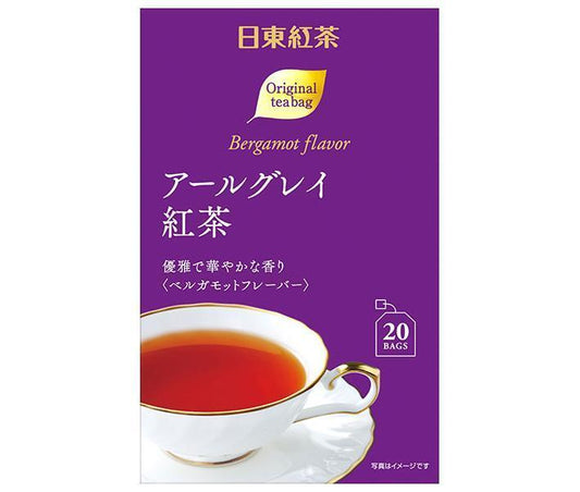 Mitsui Norin Nitto Black Tea Earl Grey Tea, 2g x 20 bags x 48 tea bags [Ships from Japan] 