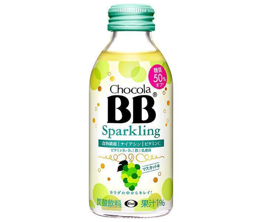 Eisai Chocola BB Sparkling Muscat Flavor, 140ml Bottles x 24 [Ships from Japan]