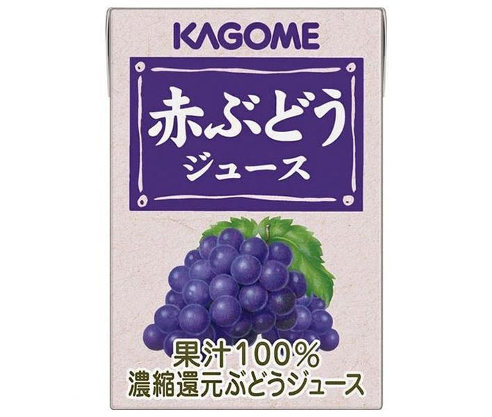 Kagome Red Grape Juice 100ml paper pack x 36 pieces [shipped in Japan]