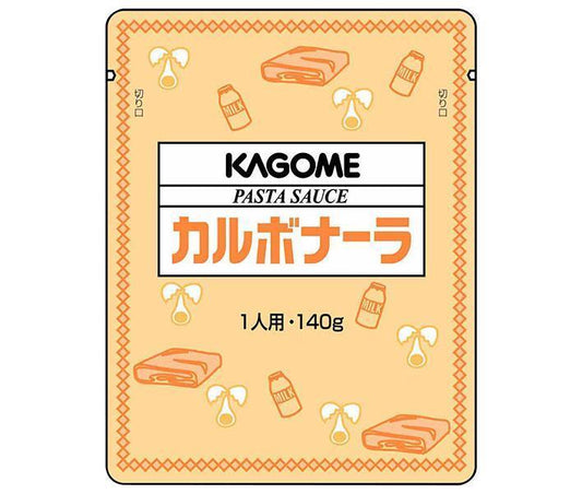 Kagome Pasta Sauce Carbonara 140g x 30 pieces [Shipped in Japan]