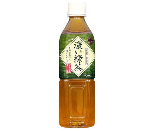Tominaga Trading Kobe Sabo Strong Green Tea, 500ml PET Bottle x 24 Bottles [Ships from Japan] 