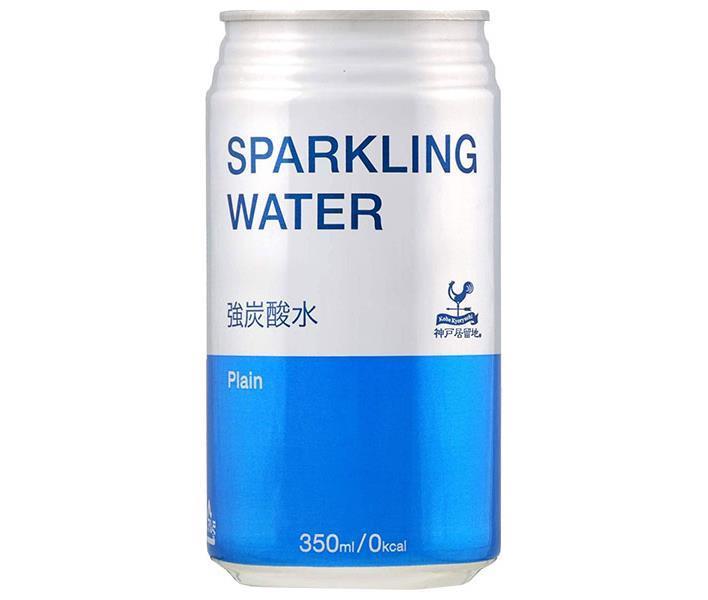 Tominaga Trading Kobe Foreign Settlement Sparkling Water, 350ml Cans x 24 [Ships from Japan] 