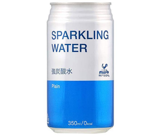 Tominaga Trading Kobe Foreign Settlement Sparkling Water, 350ml Cans x 24 [Ships from Japan] 
