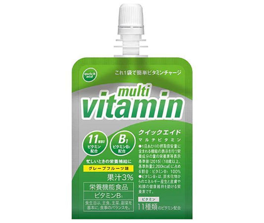 Tominaga Trading Quick Aid Multivitamin, 180g Pouch x 30 [Ships from Japan] 