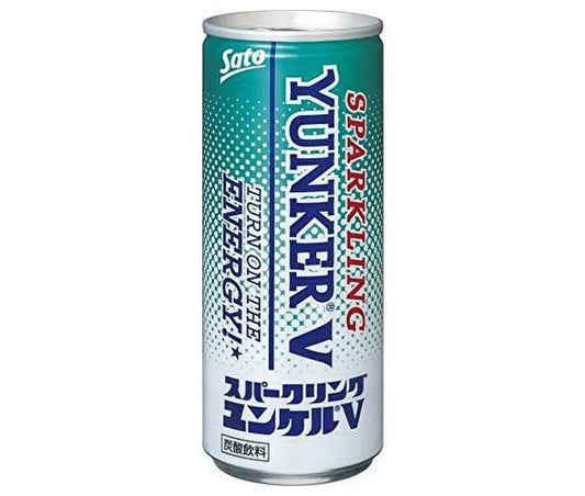 Sato Pharmaceutical Sparkling Yunker V 250ml Can x 30 (6 x 5) [Ships from Japan] 