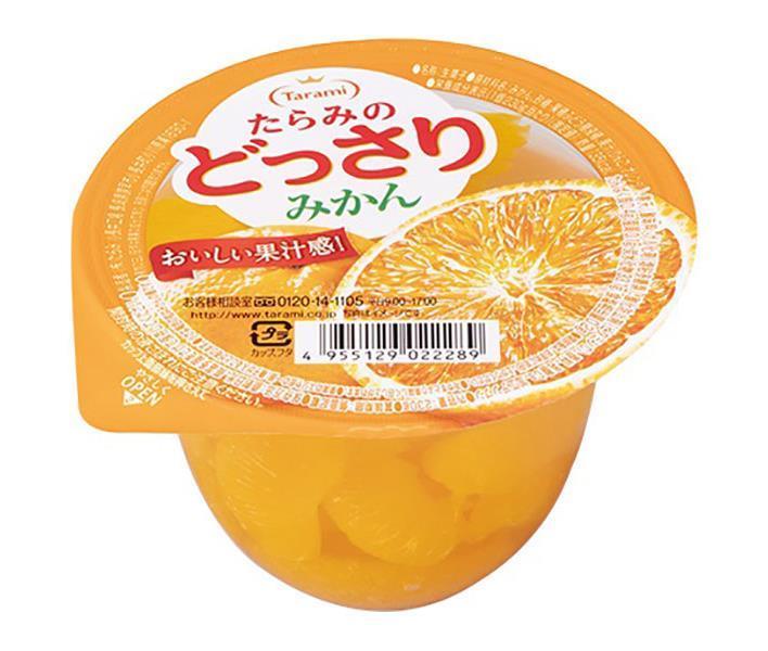 Tarami Mandarin Orange Jelly, 230g x 24 (6 x 4) pieces [Ships from Japan] 