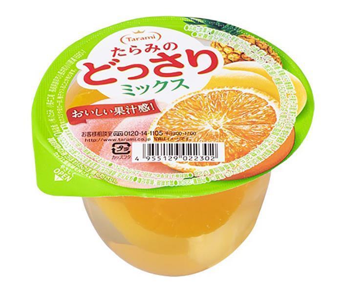 たらみ たらみのどっさり ミックスゼリー 230g×24(6×4)個入【日本出荷】