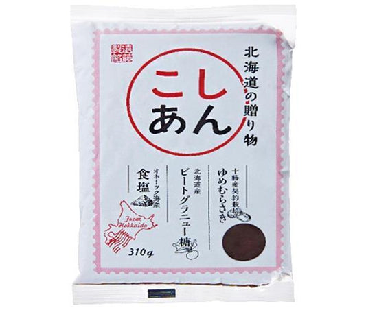 Endo Seian Hokkaido Gift, Koshian (Smooth Bean Paste), 310g x 12 bags [Ships from Japan] 