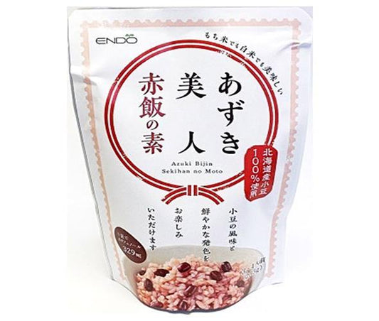 Endo Seian Azuki Bijin Sekihan (Red Bean Paste) 235g x 20 packs [Ships from Japan] 