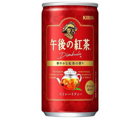 Kirin Afternoon Tea Straight Tea 185g cans x 20 pieces [Shipped in Japan]