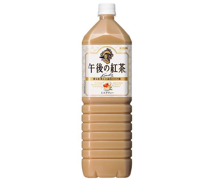 Kirin Afternoon Tea Milk Tea 1.5L plastic bottles x 8 pieces [shipped in Japan]
