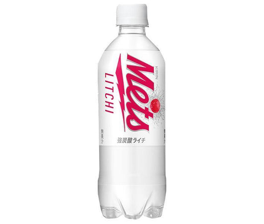 Kirin Mets Lychee 480ml PET Bottle x 24 [Ships from Japan] 