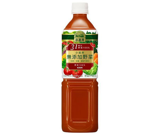 Kirin Koiwai Additive-Free Vegetables, 31 Varieties, 100% Vegetables, 915g PET Bottles x 12 [Ships from Japan] 