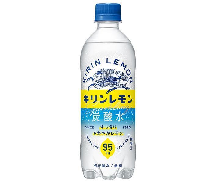 Kirin Kirin Lemon Carbonated Water 500ml plastic bottle x 24 bottles [shipped in Japan]